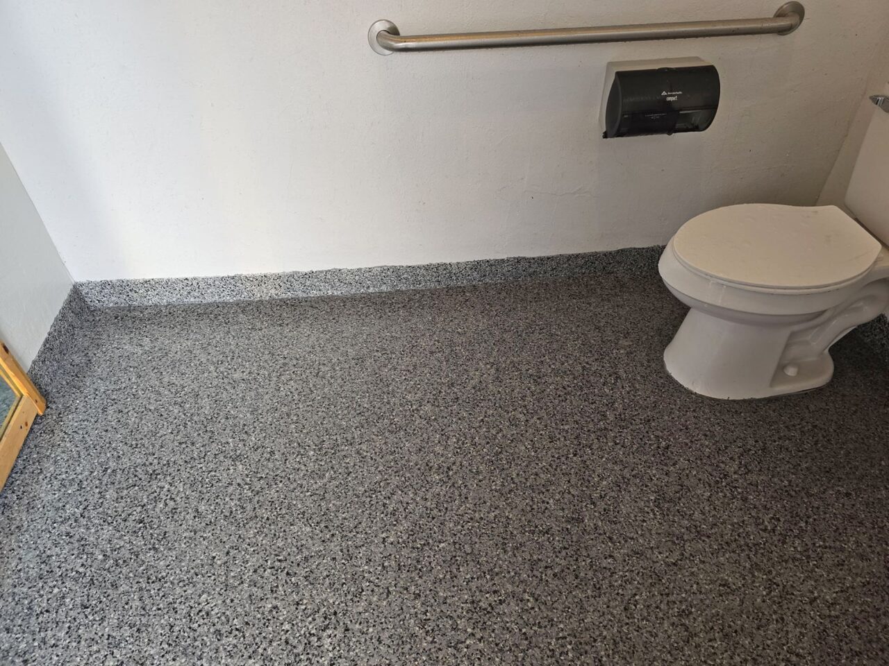 bathroom concrete floor coating elite floor solutions 2